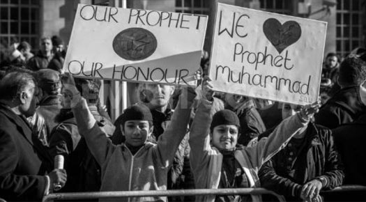 British Muslims Protest