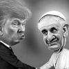 Trump and Pope Francis