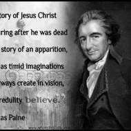The story of Jesus Christ is the story of an apparition