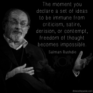Freedom of Thought - Salman Rushdie