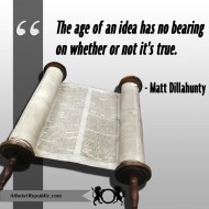 Age of An Idea Matt Dillahunty