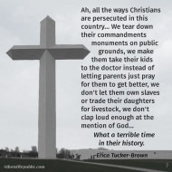 Christians Persecuted Erica Brown
