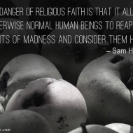 Danger of Religious Faiths