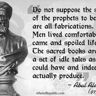 False Statements of Prophets