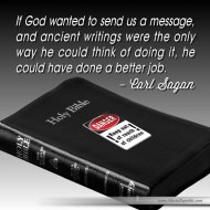 God a Bad Communicator - Carl Sagan
