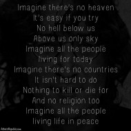Imagine There's No Heaven