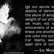 Liberty Awaits - Lee Myers