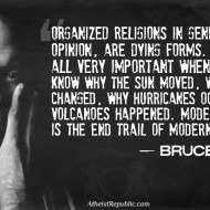 Bruce Willis: Organized Religions Are Dying Forms