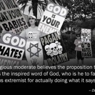 Religious Moderates and Extremists