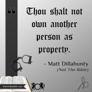 Slavery - Matt Dillahunty