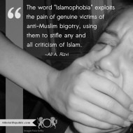 The Word Islamophobia