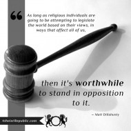 Worthwhile to Oppose Religion - Matt Dillahunty