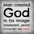 Man Created God in his image